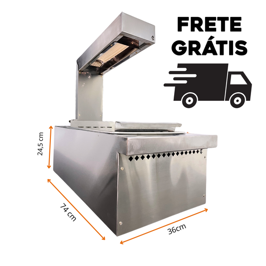 Conservador de frituras/ Aquecedor Profissional CF21L - Cozinca
